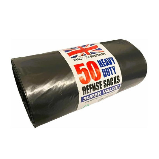 Heavy Duty 100L Black Bin Bags