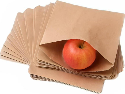 Eco Kraft Handle Carrier Bags