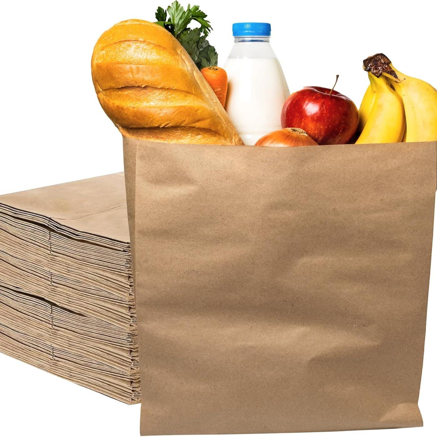 Eco Kraft Handle Carrier Bags
