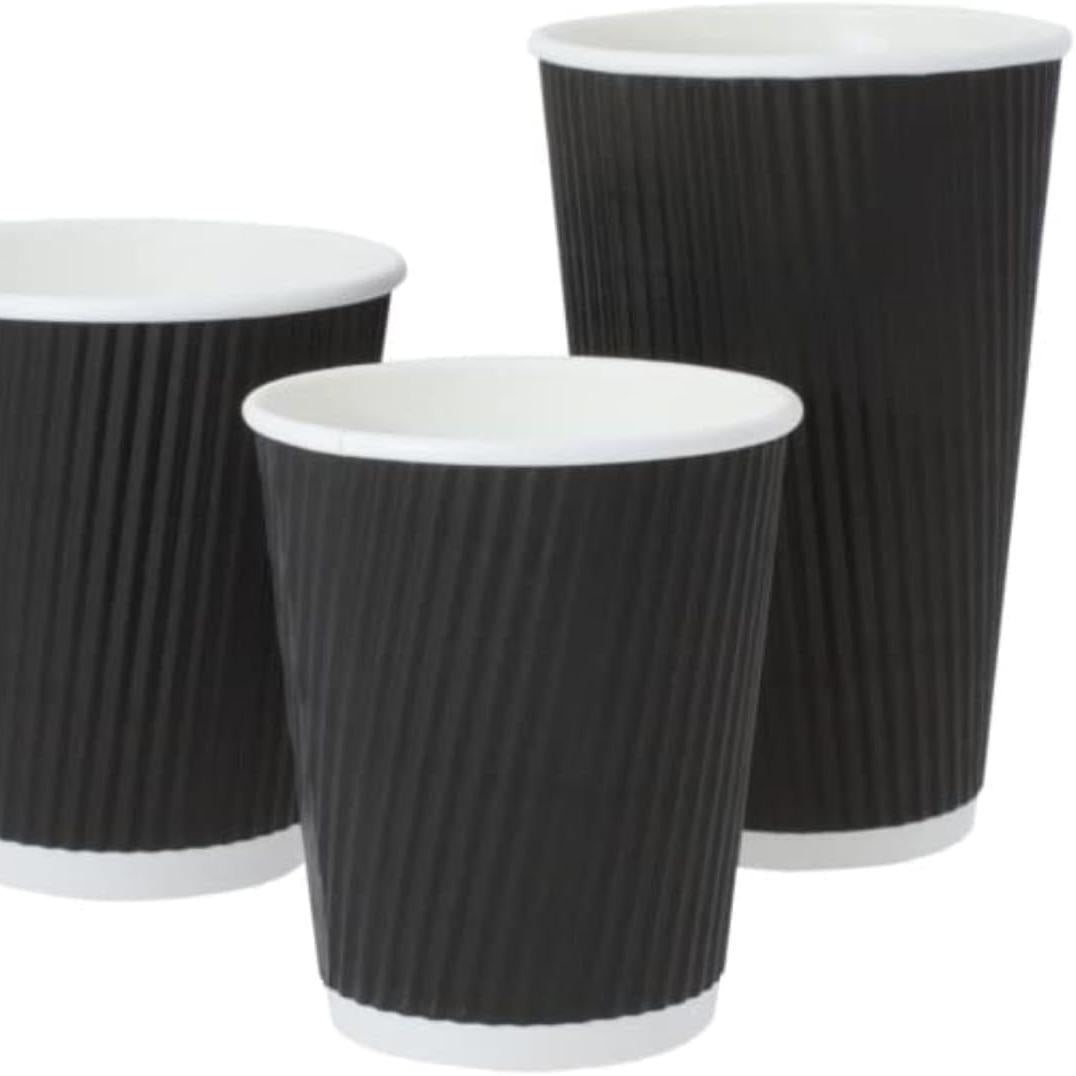 Insulated Ripple Coffee Cups Lids