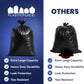 Ultra Heavy Duty Black Bin Bags