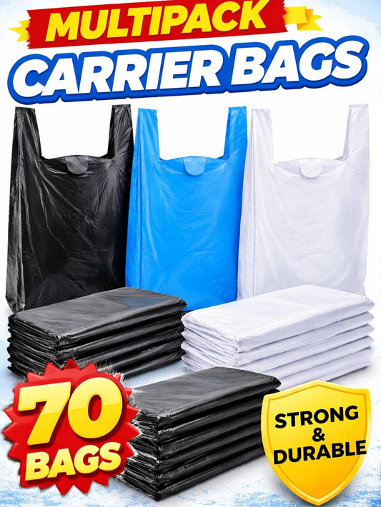 Heavy Duty Carrier Bags Multipack