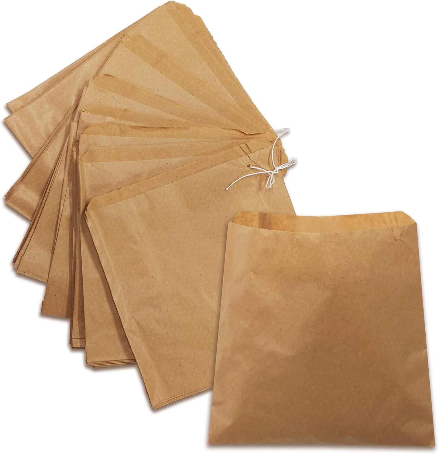Eco Kraft Handle Carrier Bags