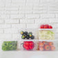 Clear Food Storage Containers 500ml Lids