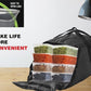 Clear Food Storage Containers 500ml Lids